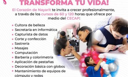 MEJORA TU ECONOMÍA CON CURSOS DE EMPRENDIMIENTO DEL DIF NAYARIT