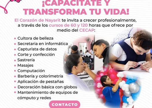 MEJORA TU ECONOMÍA CON CURSOS DE EMPRENDIMIENTO DEL DIF NAYARIT