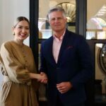 Se reúne Estrella Palacios con Embajador de Canadá en México, Cameron MacKay