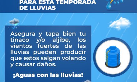 ¡PREPÁRATE! LA PREVENCIÓN ES CLAVE EN ESTA TEMPORADA DE LLUVIAS