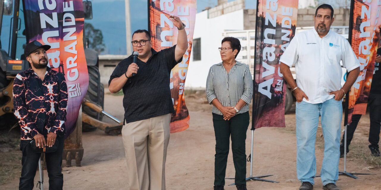 ¡ARRANCA LA AMPLIACIÓN DE LA RED DE AGUA POTABLE EN VALLE VERDE!