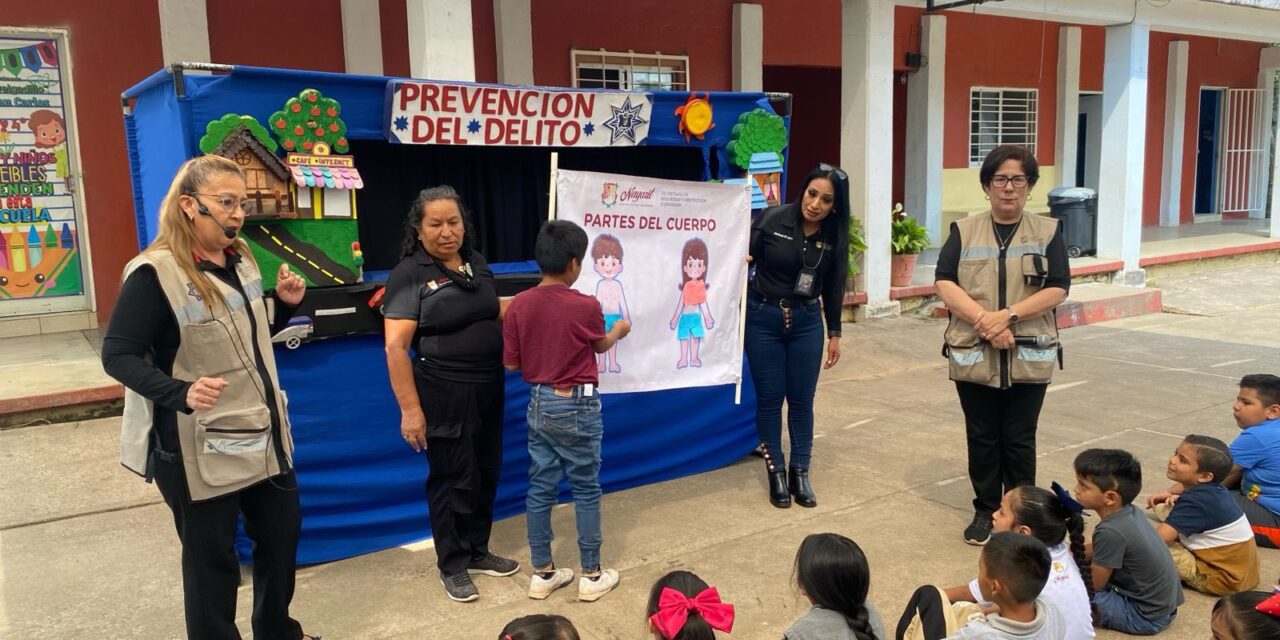 ¡SSPC REFUERZA LA PREVENCIÓN DEL DELITO EN ESCUELAS DE NAYARIT!
