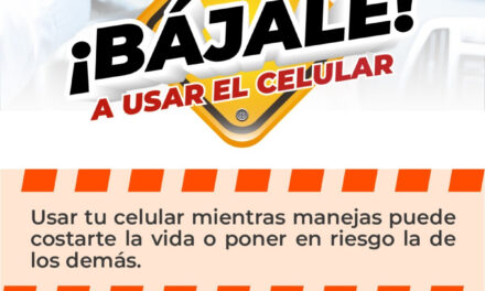 ¡AL VOLANTE, EL CELULAR PUEDE ESPERAR!
