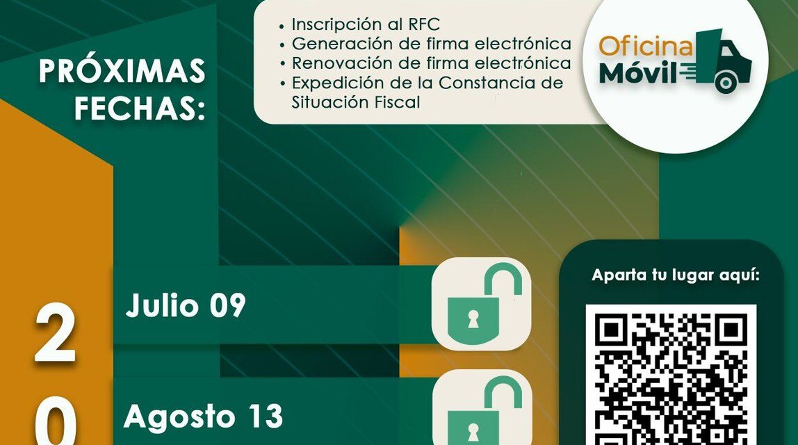 ¡APARTA TU LUGAR PARA LA JORNADA SAT DE JULIO!