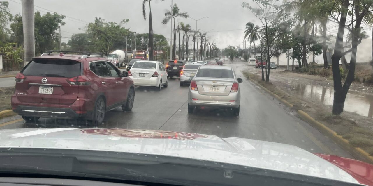 ¡PUNTO DE PELIGRO POR ACUMULACIÓN DE AGUA!