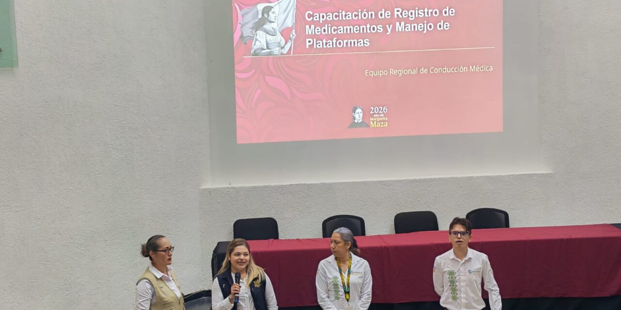 ¡IMSS BIENESTAR FORTALECE LA CAPACITACIÓN DEL PERSONAL DE FARMACIA EN NAYARIT!