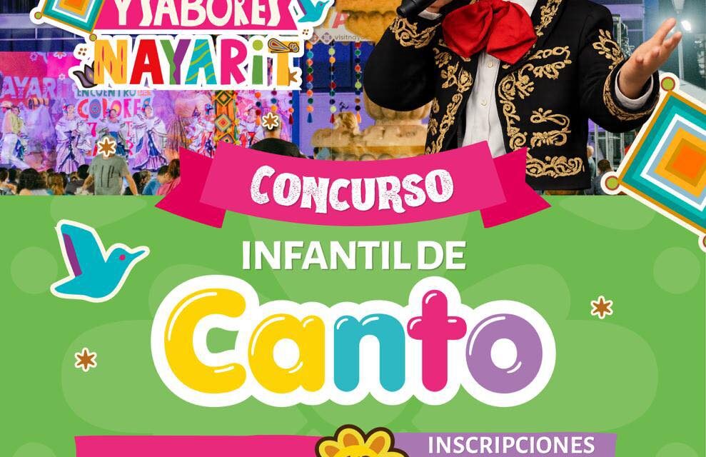 ¡CONCURSO DE CANTO INFANTIL EN EL FESTIVAL COLORES Y SABORES DE NAYARIT!