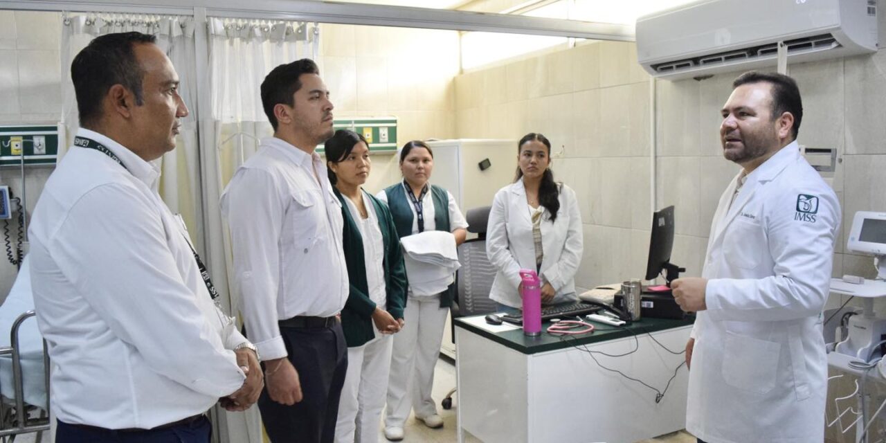 ¡IMSS NAYARIT SUPERVISA SERVICIOS DE SALUD EN LA ZONA NORTE DEL ESTADO!