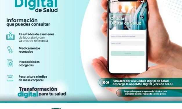 ¡TU INFORMACIÓN DE SALUD, MÁS CERCA QUE NUNCA CON LA CÉDULA DIGITAL DE SALUD!