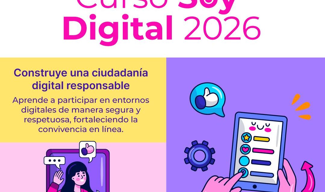 ¡INE Y FACEBOOK IMPULSAN EL CURSO “SOY DIGITAL” PARA CAPACITACIÓN EN LÍNEA!