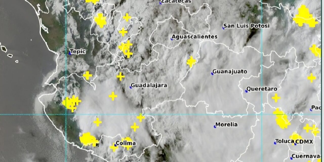 ¡ALERTA POR LLUVIAS FUERTES, DESCARGAS ELÉCTRICAS Y OLEAJE ELEVADO!