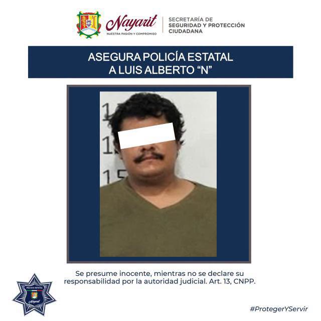 ¡SSPC DETIENE A DOS PERSONAS POR PRESUNTA POSESIÓN DE CRISTAL EN NAYARIT!