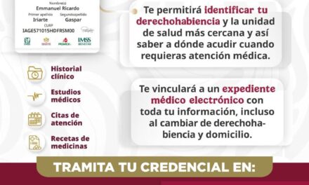 ¡TRAMITA TU CREDENCIAL DE SERVICIO UNIVERSAL DE SALUD Y GARANTIZA TU ATENCIÓN MÉDICA!