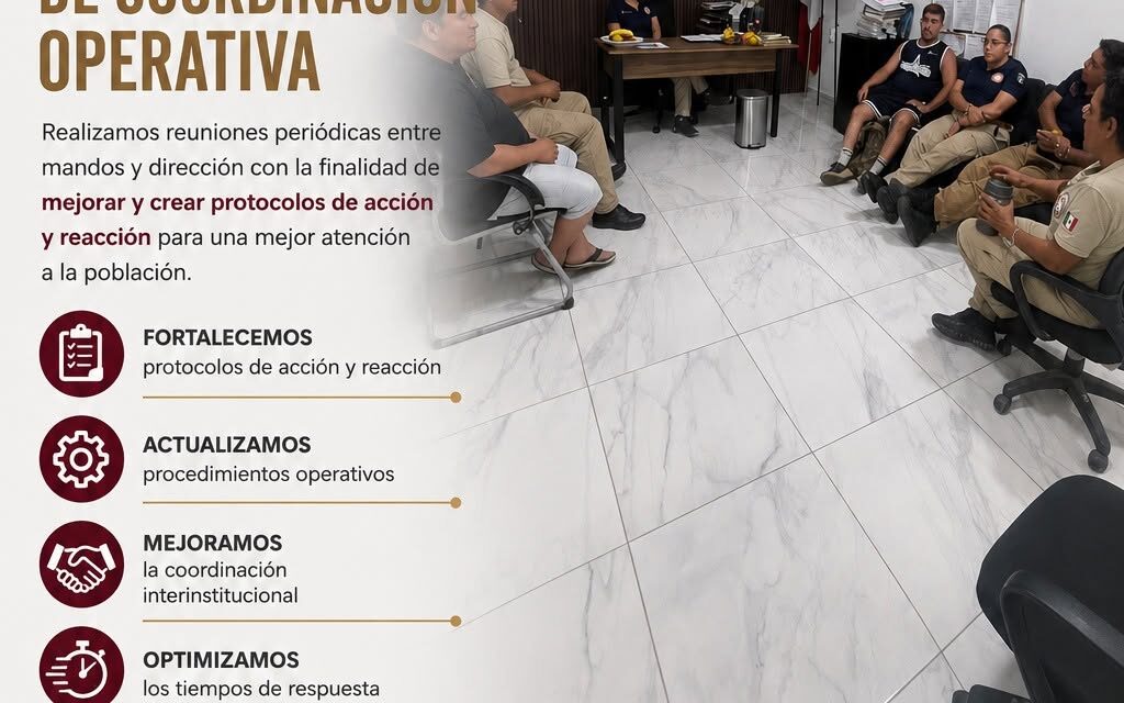 ¡FORTALECEN LA COORDINACIÓN PARA MEJORAR LA ATENCIÓN A LA CIUDADANÍA!