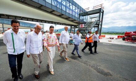 Miguel Ángel Navarro supervisa avances del nuevo Aeropuerto Internacional Tepic-Riviera Nayarit