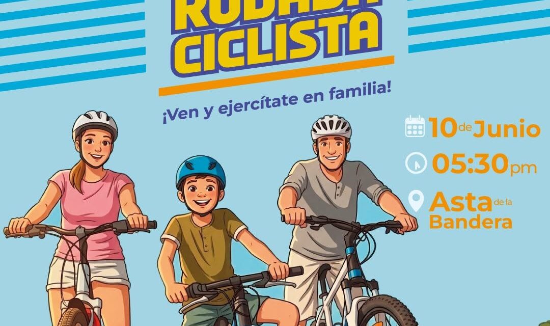 ¡PEDALEA EN FAMILIA Y SÚMATE A LA RODADA CICLISTA EN JALA!