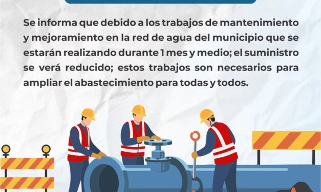 ¡INICIAN TRABAJOS PARA MEJORAR EL ABASTECIMIENTO DE AGUA EN ACAPONETA!