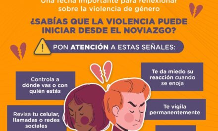 ¡DÍA NARANJA: ALZA LA VOZ Y DI NO A LA VIOLENCIA CONTRA MUJERES Y NIÑAS!