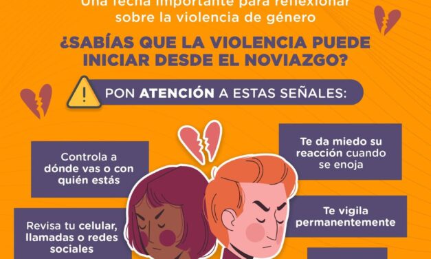 ¡DÍA NARANJA: ALZA LA VOZ Y DI NO A LA VIOLENCIA CONTRA MUJERES Y NIÑAS!