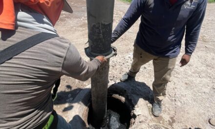 ¡OROMAPAS DA MANTENIMIENTO A LA RED SANITARIA EN LA COLONIA RASTRO VIEJO!