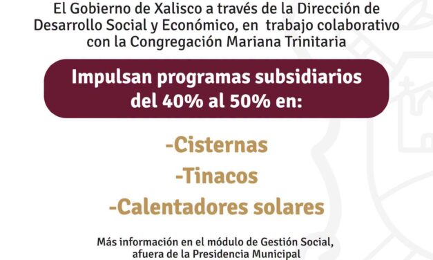 ¡MEJORA TU HOGAR CON PROGRAMAS SUBSIDIADOS! APOYOS PARA LAS FAMILIAS DE XALISCO
