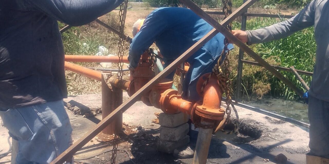 ¡OROMAPAS REALIZA LIMPIEZA Y MANTENIMIENTO EN EL CÁRCAMO DE LA GUÁSIMA!