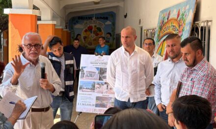 ¡ARRANCA OBRA HISTÓRICA EN LA PRIMARIA ACAPONETA!