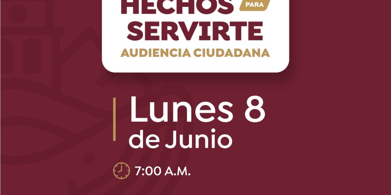 ¡VALLE DE BANDERAS SERÁ SEDE DE LA AUDIENCIA CIUDADANA!