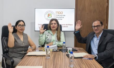 ¡CONTINÚA EL TRABAJO DEL TRIBUNAL DE DISCIPLINA JUDICIAL!