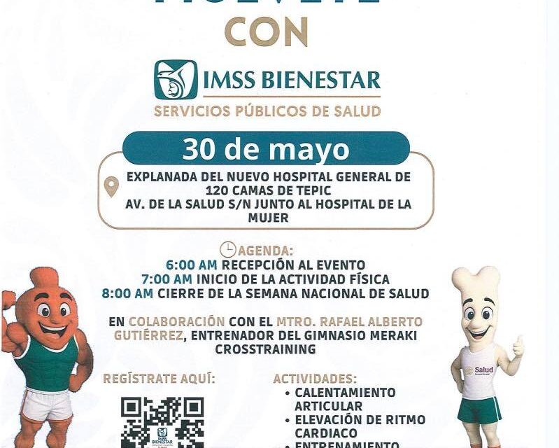 ¡MUÉVETE POR TU SALUD Y LLÉNATE DE ENERGÍA!