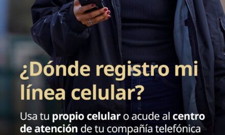 ¡Registra tu línea y ayuda a combatir la extorsión telefónica!