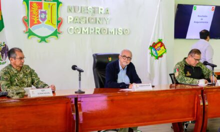 Navarro Quintero coordina acciones por la paz y el bienestar de Nayarit