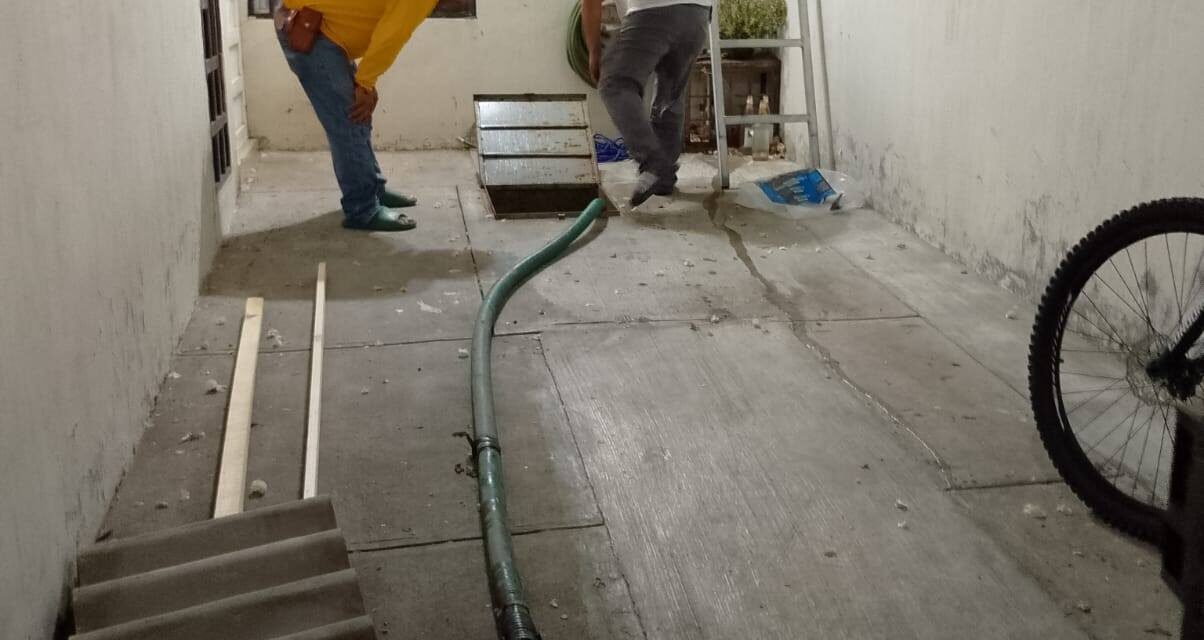 ¡ATIENDEN DAÑOS EN EL POZO EL GUAYABO Y REFUERZAN ABASTECIMIENTO DE AGUA!