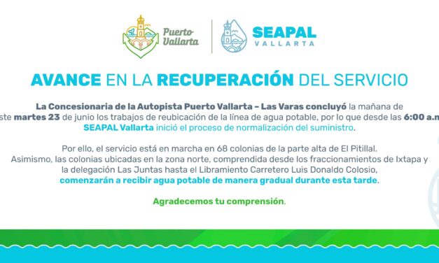 ¡REGRESA EL AGUA A LAS COLONIAS AFECTADAS TRAS CONCLUIR IMPORTANTES TRABAJOS!