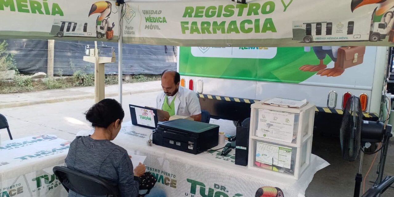 ¡SALUD GRATUITA PARA LAS FAMILIAS VALLARTENSES CON LA UNIDAD DR. TUCÁN!
