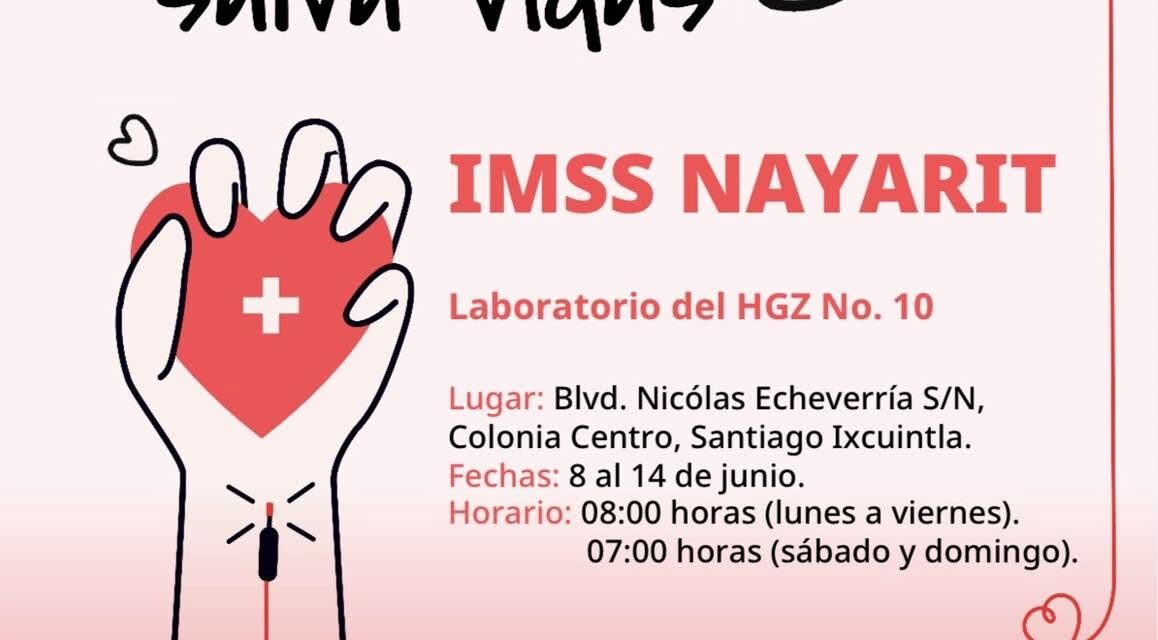 ¡DONA SANGRE Y SALVA VIDAS!