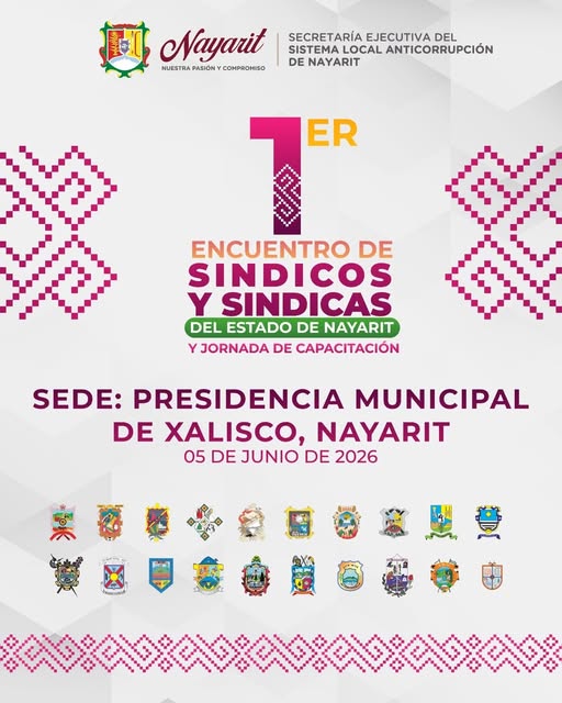 Primer Encuentro de Síndicas y Síndicos del Estado de Nayarit