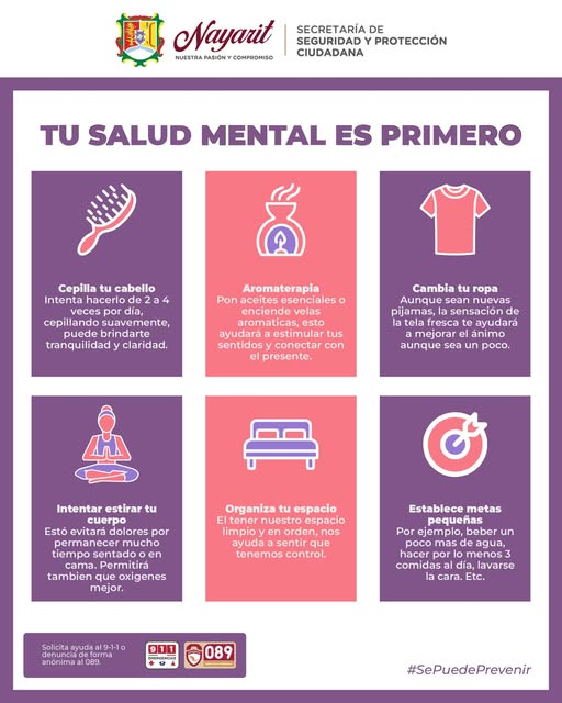 Tu salud mental es primero