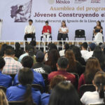 El objetivo de Jóvenes Construyendo el Futuro es otorgar un año de experiencia y el derecho al empleo digno: Presidenta desde Xalapa