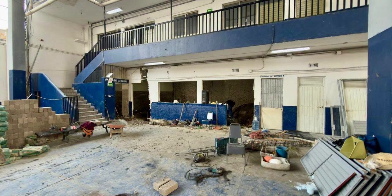 Gobierno del Estado fortalece infraestructura educativa en la Secundaria Presidente Alemán