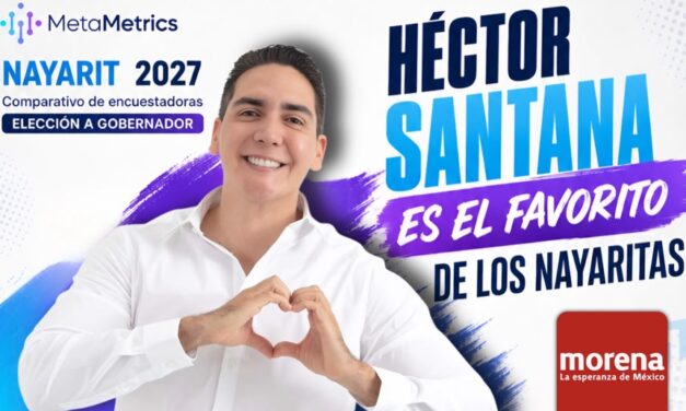 NAYARIT YA DECIDIÓ: ENCUESTAS PERFILAN A HÉCTOR SANTANA COMO FAVORITO DE MORENA
