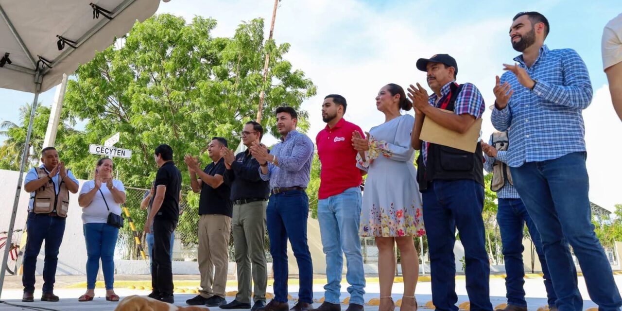 Gobierno de Bahía de Banderas entrega histórica obra de acceso al CECyTEN de San Juan de Abajo