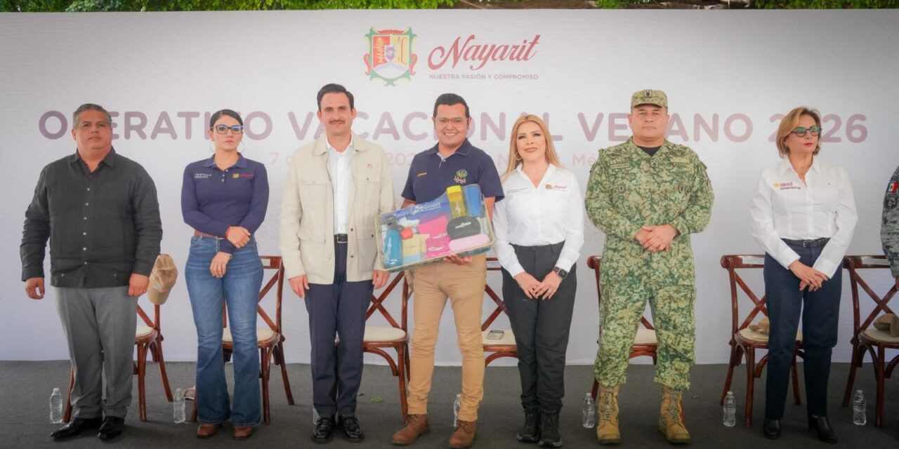 Gobierno de Nayarit pone en marcha el Operativo Vacacional Verano 2026