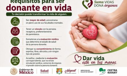 ¡DONA ÓRGANOS, REGALA VIDA! UN SOLO ACTO PUEDE SALVAR HASTA 7 VIDAS