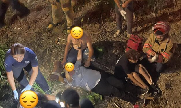 ¡ATIENDEN ACCIDENTE FRENTE AL IMSS 33! CUATRO PERSONAS RESULTARON LESIONADAS, ENTRE ELLAS DOS MENORES