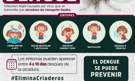 ¡EL DENGUE SE PREVIENE DESDE CASA! ELIMINA LOS CRIADEROS DEL MOSQUITO