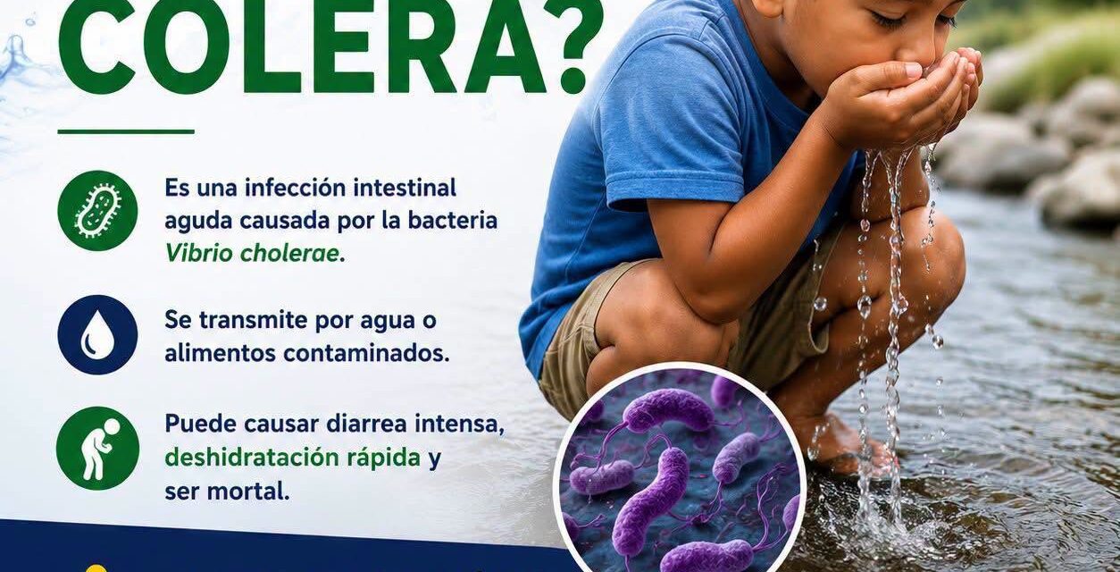 ¡PREVIENE EL CÓLERA! HÁBITOS SENCILLOS QUE PROTEGEN TU SALUD Y LA DE TU FAMILIA