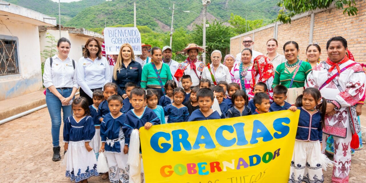 Gobierno del Estado y DIF Nayarit acercan bienestar a Potrero de la Palmita con nuevas obras