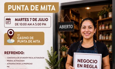 Gobierno de Bahía de Banderas acerca jornada de regularización comercial a Punta de Mita