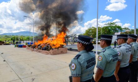 Miguel Ángel Navarro destaca resultados de la estrategia de seguridad tras destrucción de narcóticos y máquinas tragamonedas